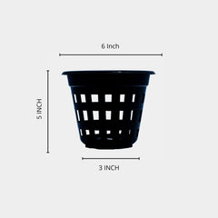 Plastic Orchid Pot (6