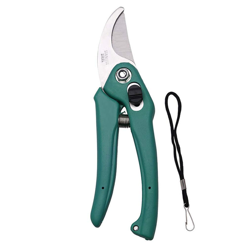 Oblivion Gardening Tool Set 4 Pcs – Pruner Shears, Hand Cultivator, Trowel & Fork with Wooden Handle for Planting, Weeding, Pruning & Soil Maintenance, Farming Equipment & Essential Garden Kit