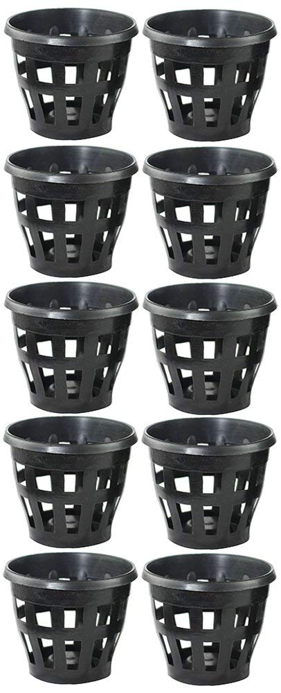 Plastic Orchid Pot (5" Diameter x 4" Height) (Pack of 10)