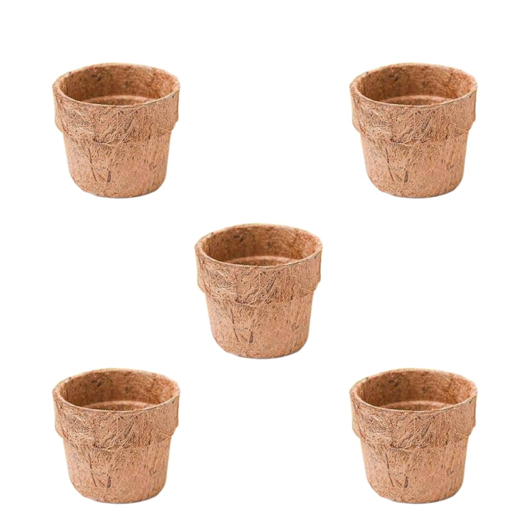 Coco Coir Pot Eco-Friendly and Bio-Degradable Planter Pot (4 inch Size )