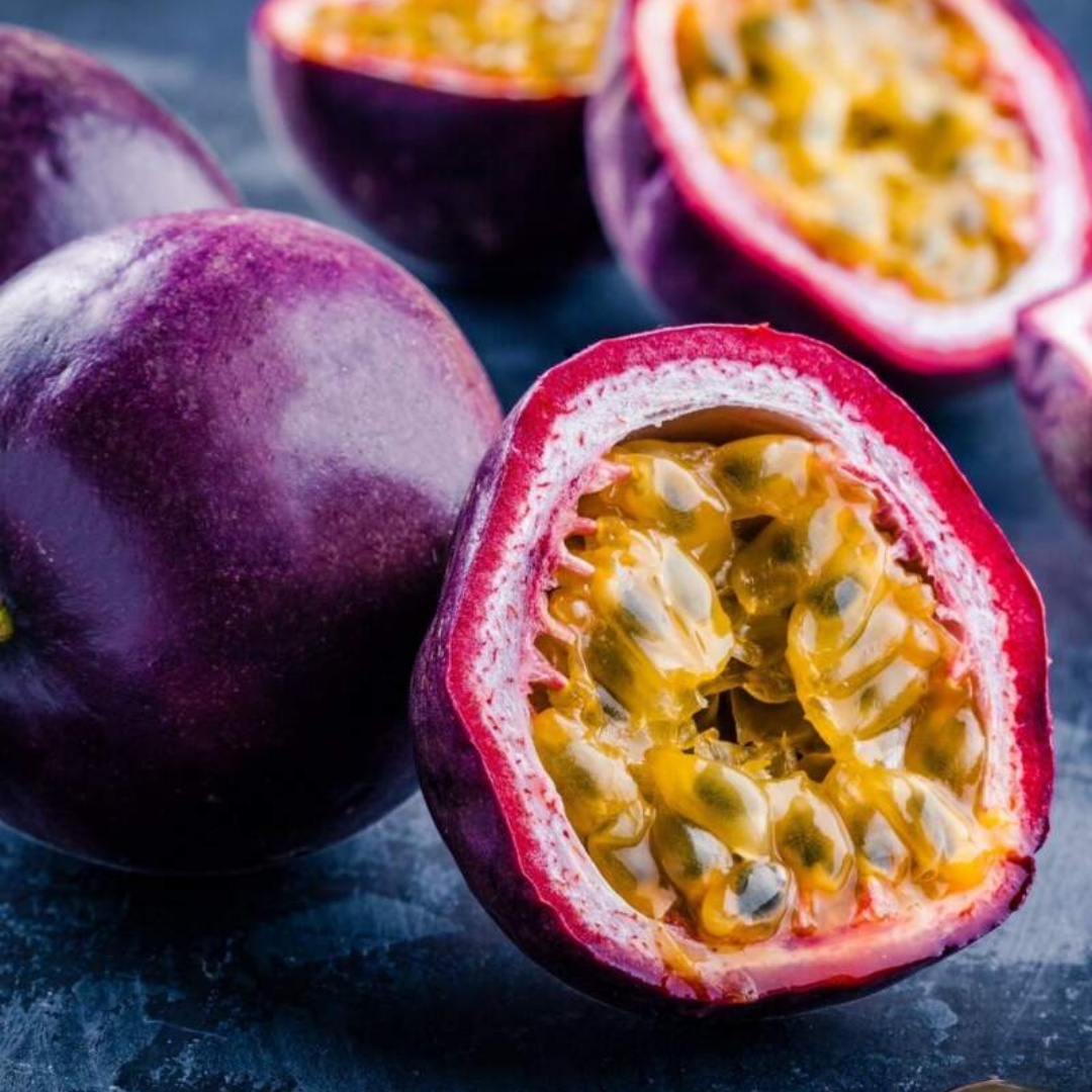 Purple Passionfruit Fruit Plant