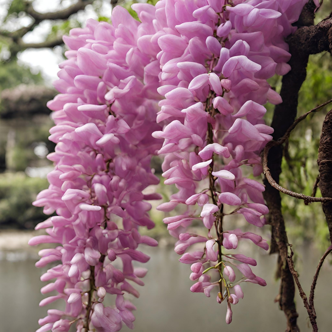 Wisteria - Pink - 10 Tree Seeds