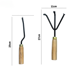 Gardening Tool Kit - Set of 5 ( Wooden Handle)
