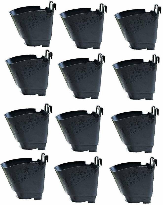 Vertical Garden Hanging Pot (4" Diameter x 3" Height) (Pack of 12)