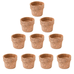 Coco Coir Pot Eco-Friendly and Bio-Degradable Planter Pot (4 inch Size )